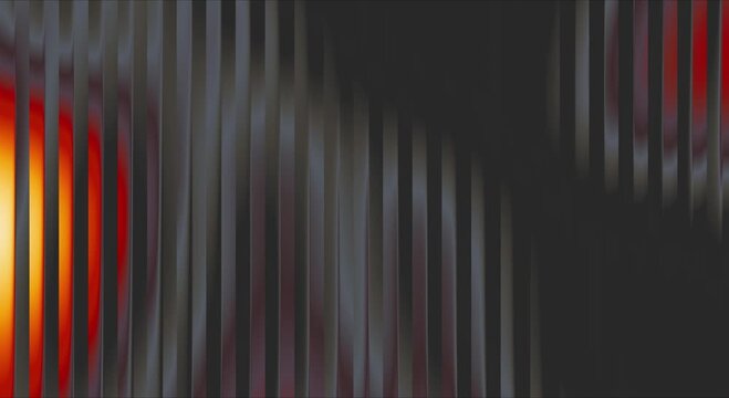 Abstract Dark Chrome Stripes with Soft Silver Highlights