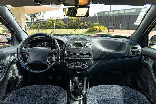 Interior View of Fiat Marea Dashboard and Front Cabin