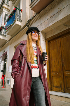Sunny Winter Coffee Walk