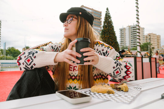 Coffee at Christmas Market