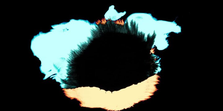 ink transition splatter blot spreading animation from centre. splash transition reveals. Ink bleed, bloom, drips.