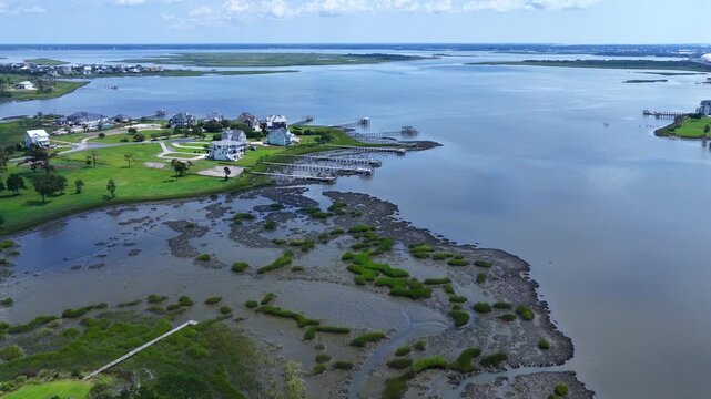Coastal living Morehead City, NC Crystal Coast waterfront homes and real estate