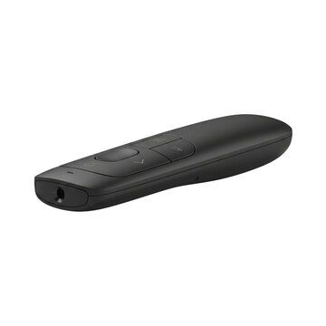Wireless presentation clicker for professional corporate presentations isolated on transparent background