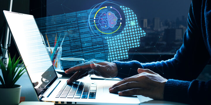 Smart working with ai agent software.Automation assistant