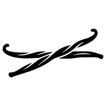 Vanilla Pod  Glyph Icon
