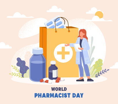 World Pharmacists Day Healthcare Concept