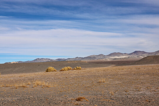 Remote High Altitude Andean Desert Landscape in Catamarca, Argentina