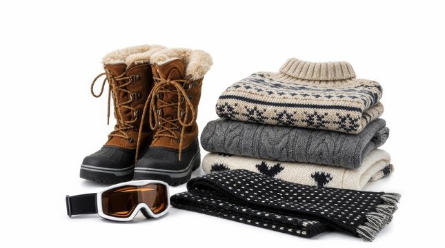 Winterurlaub Ausr&uuml;stung - Winterkleidung und Skiausruestung