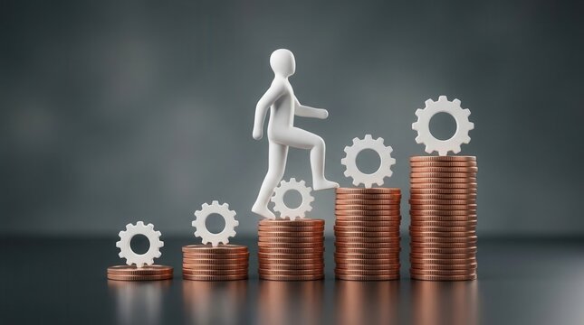 Compensation strategy planning concept showing rewards and pay structures driving motivation.