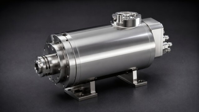 Studio Product View of All-Electric Direct-Drive Subsea Production Valve Actuator
