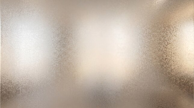 Frosty glass texture with metallic gold undertones providing subtle light diffusion for modern interior design elements or privacy screen window decor.