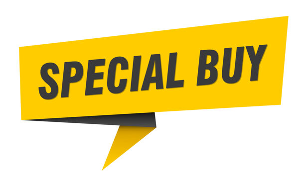 special buy banner. special buy&nbsp;speech bubble, label, sticker, sign template