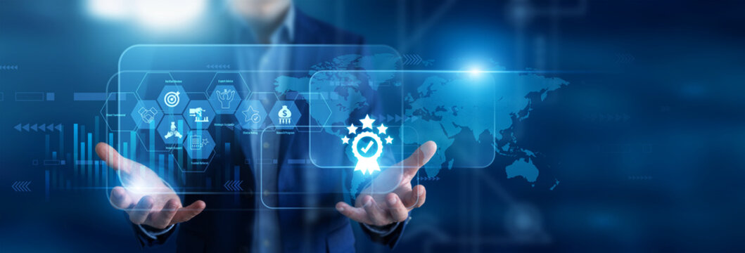 Recommendation engine engineer holding in hands user profiles. Data analyst using virtual screen optimizing personalized content feeds and algorithmic suggestion loops. Smart logic.
