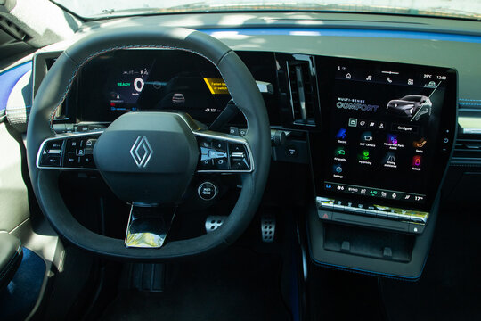 Renault Scenic E-Tech is a battery electric compact crossover SUV that is produced by French automaker Renault.