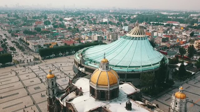 Basilica of Guadalupe in Mexico City.