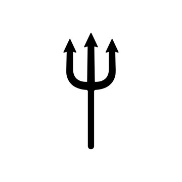 Halloween Pitchfork Icon