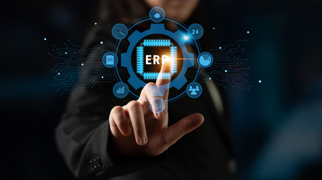 Enterprise Resource Planning (ERP) system for business process management. This ERP software solution integrates core business functions for efficiency. Motif