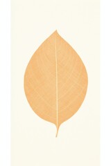 Obraz premium Tree leaf plant white background pattern.