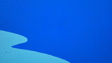 Abstract blue and teal wall texture with smooth curves © ornax photo