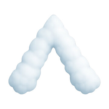 PNG Fluffy cloud arrow illustration.