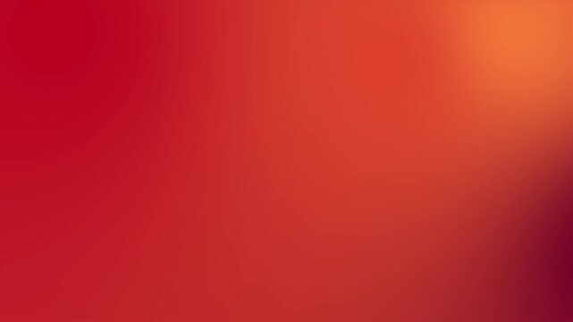 Abstract smooth red tones color gradient background with noise. Abstract pastel holographic blurred grainy gradient banner background texture. Summer and warm sunset hues gradient background video.