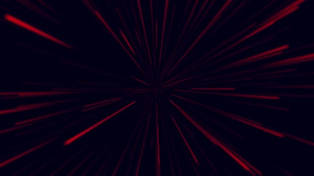Speedline style red stripes movement, portal background