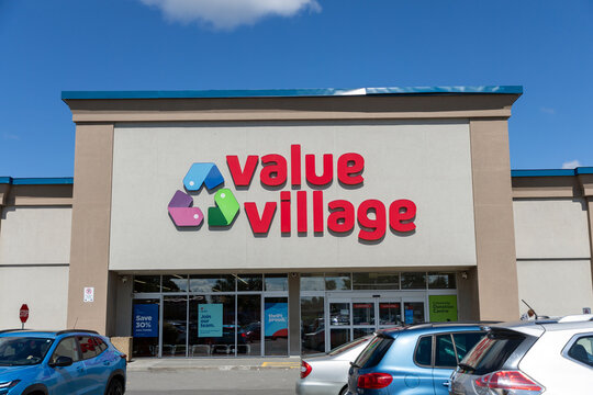 Ottawa, Canada - July 30, 2026: Value Village thrift store 