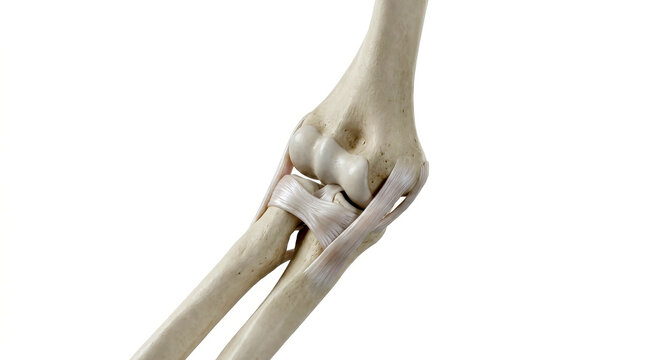 Anatomy of wrist joint reconstruction during orthopedic surgery procedure