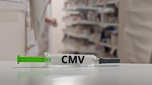 CMV abbreviation for cytomegalovirus, a medical target in candidate vaccine development