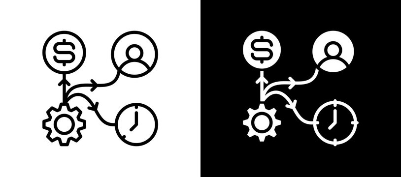 Resource Control lineglyph icon