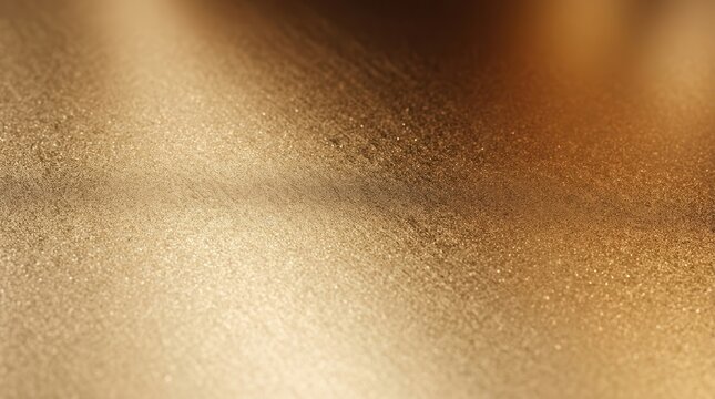Gold gradient metal template featuring a rough noise glitter texture and polished finish.
