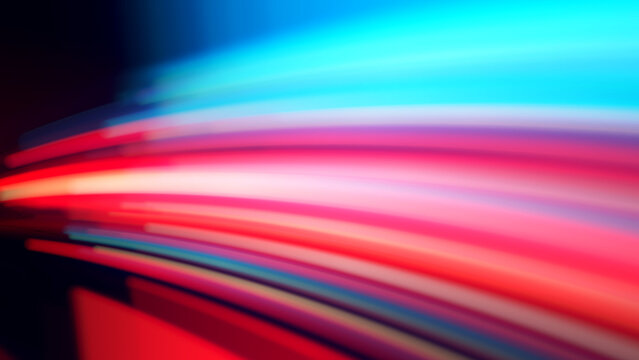 A vibrant, abstract 3D render of mobile wallpaper effects.