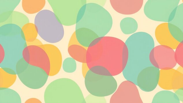 A colorful abstract background with many circles