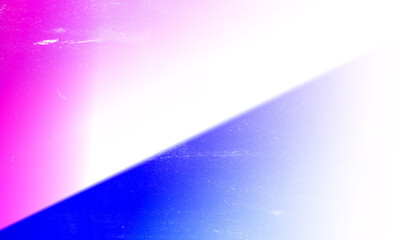 Obraz premium Vibrant abstract background with pink and blue diagonal color gradients and distressed vintage texture. Background