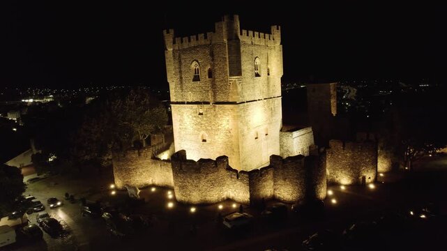 Castle of Braganza at Night