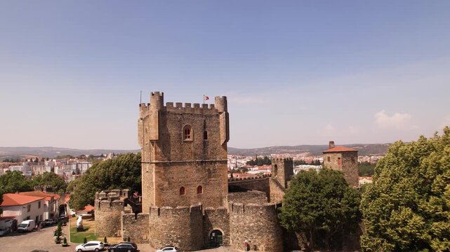 Castle of Braganza in Portugal