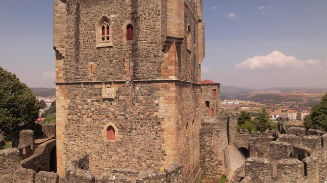 Castle of Braganza in Portugal