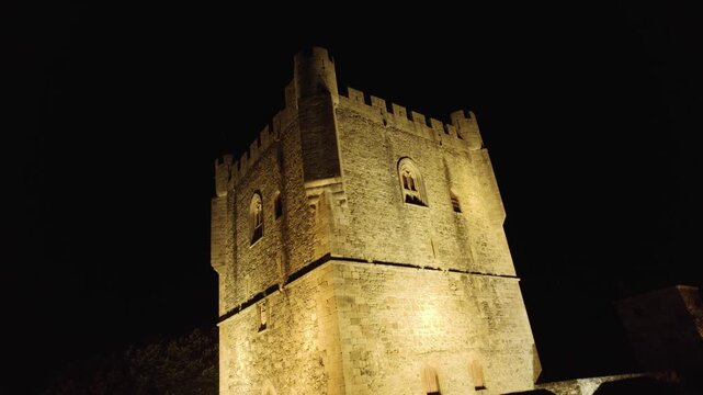 Castle of Braganza at Night
