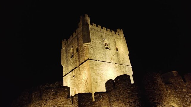 Castle of Braganza at Night