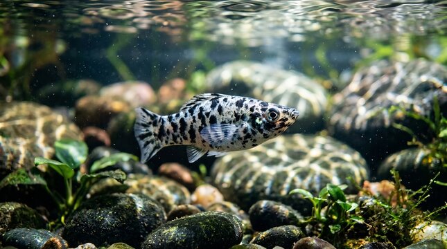 Professional Ikan Molly Photography Collection: High-Resolution Macro and Aquatic Life Portraits