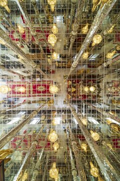 Wihan Kaeo (Glass Temple) : a breathtaking, mirrored assembly hall, Wat Muang, Ang Thong Province, Isan, Thailand