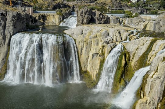 Shoshone Falls cascades, Twin Falls, Idaho, USA