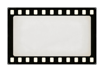 Fototapeta premium PNG Blank filmstrip frame template