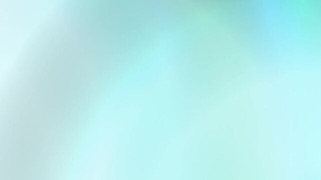 Abstract soft cyan and mint green gradient background with smooth light transitions