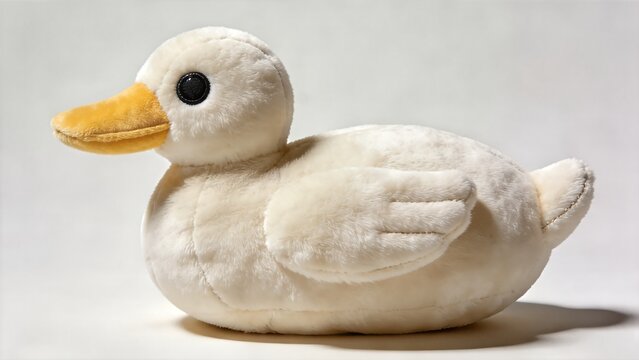 Pet Plush Duck Squeaky Toy Soft Stuffed Animal Dog Chew Companion
