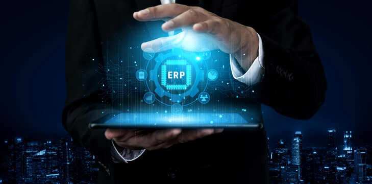 Enterprise Resource Planning (ERP) system for business process management. This ERP software solution integrates core business functions for efficiency. Motif