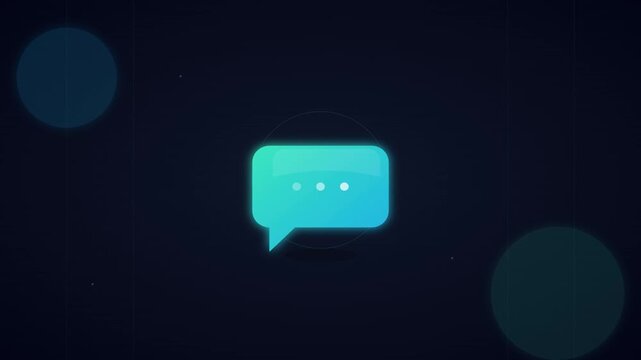 chat bubble message communication social comment icon