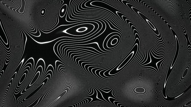 Topographic wave lines seamless loop motion background