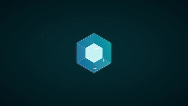 Diamond Luxury Quality Gem Stone Vector Animation