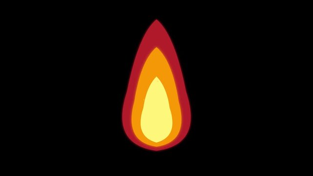 fire trending hot topic black screen vibrant motion